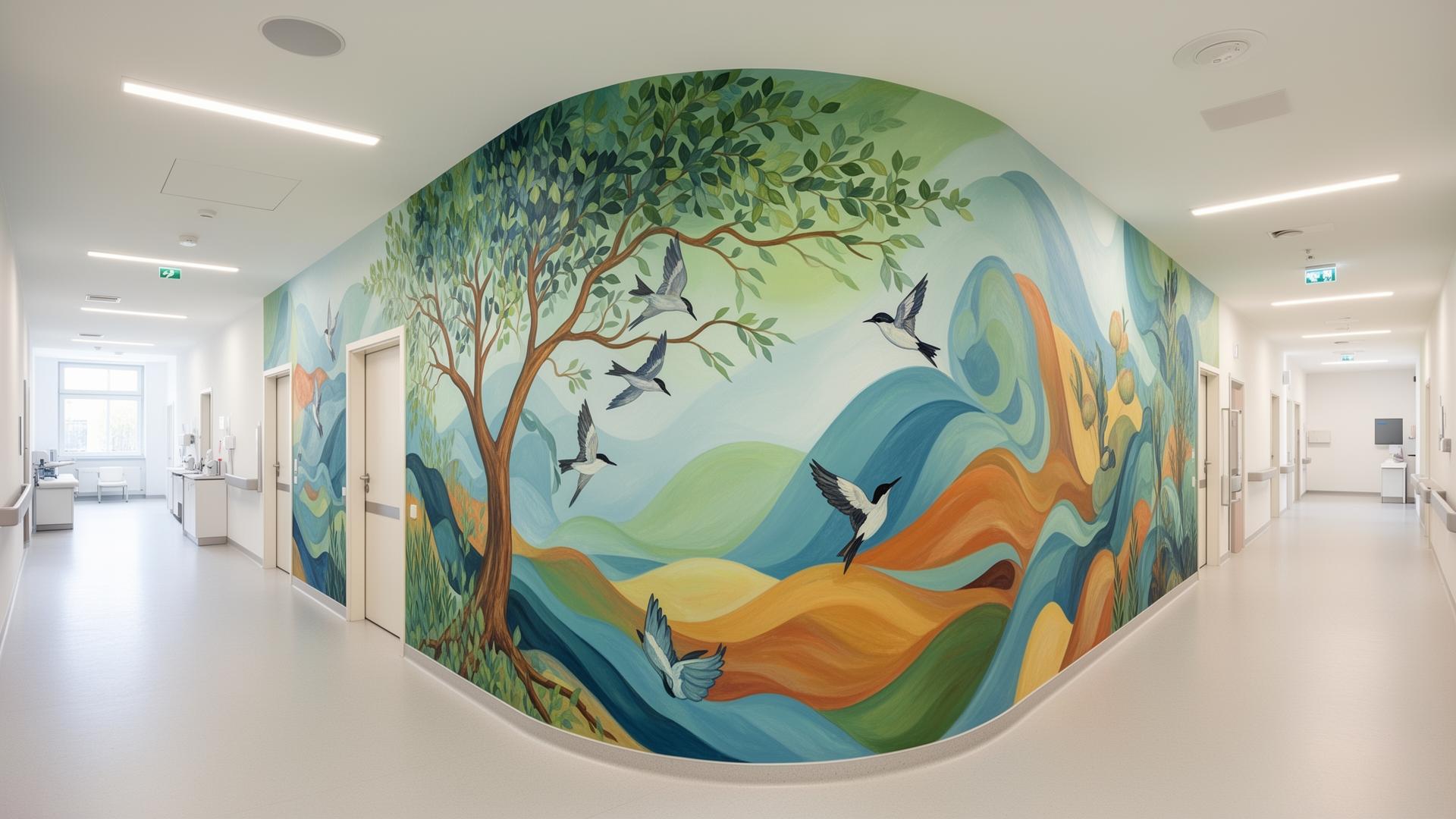 Clinic Murals — Custom Hospital & Healthcare Murals in the USA